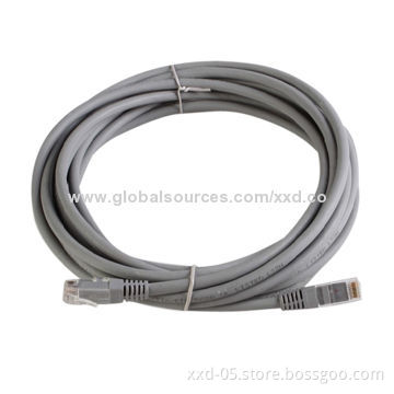 Cat6 Patch Cable, 2, 3, 5m, with Top Quality, PVC Jacket